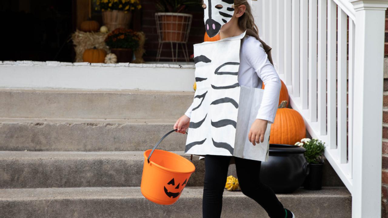DIY Halloween Costumes From Paper Bags