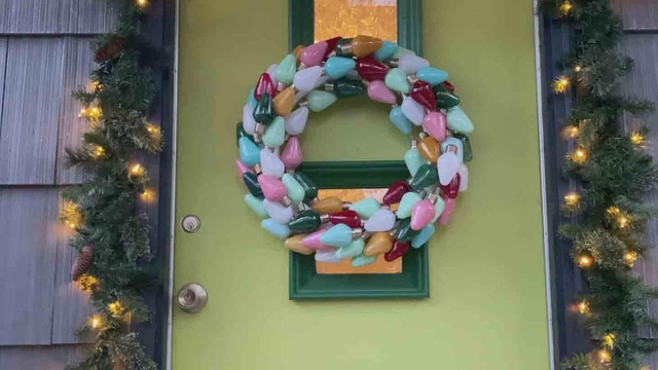 Vintage Light Wreath