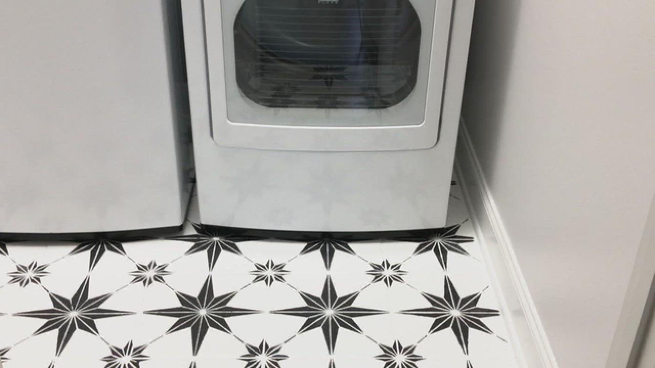 How to Paint and Stencil Ceramic Tile