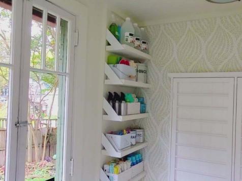 Organize a Small Laundry Room