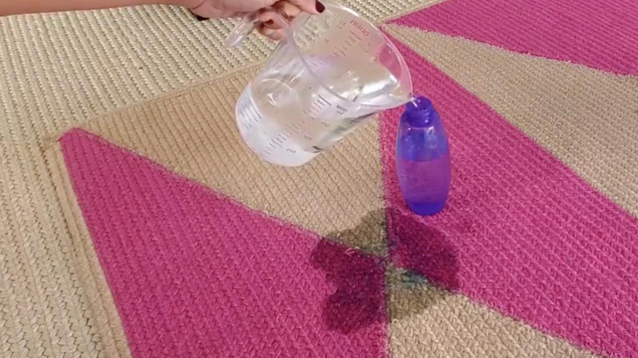 Clean Slime Out of Carpet