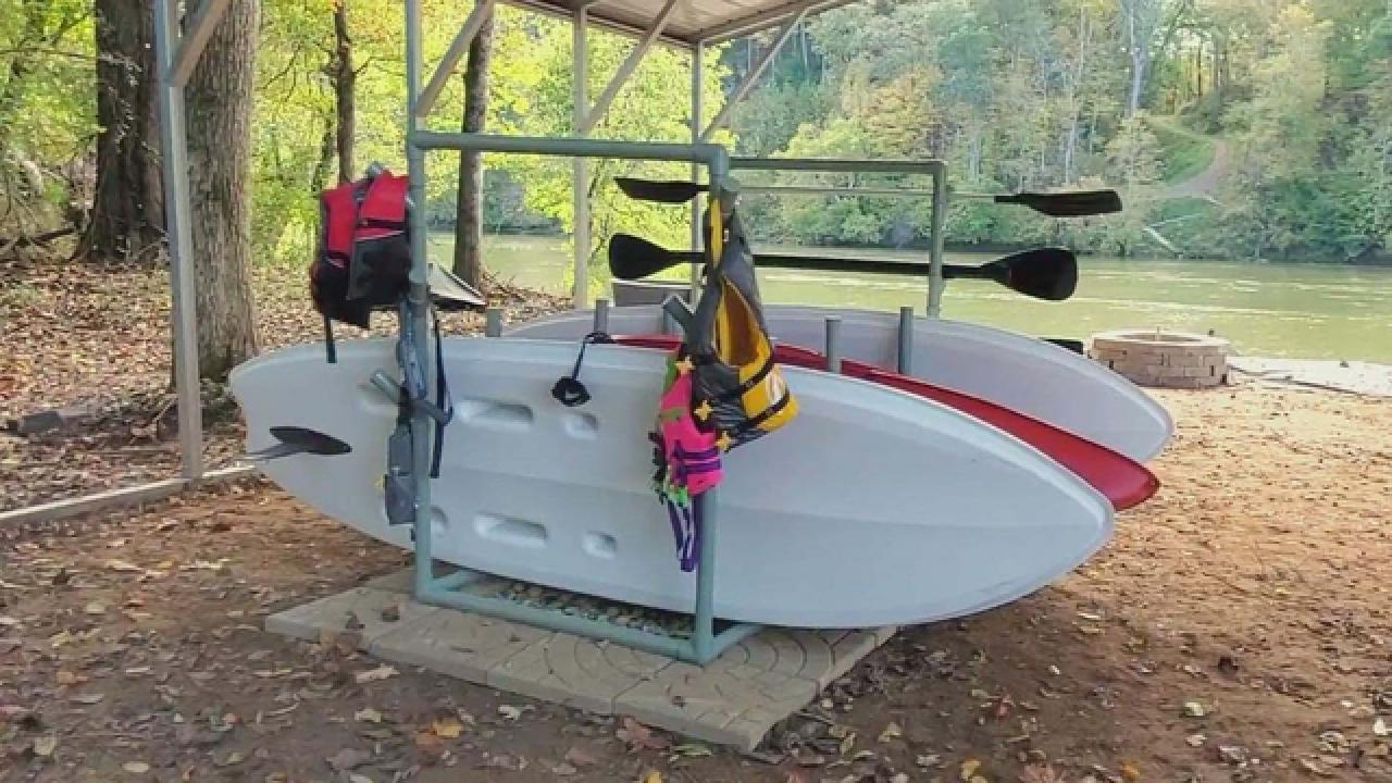 DIY Kayak and SUP Rack