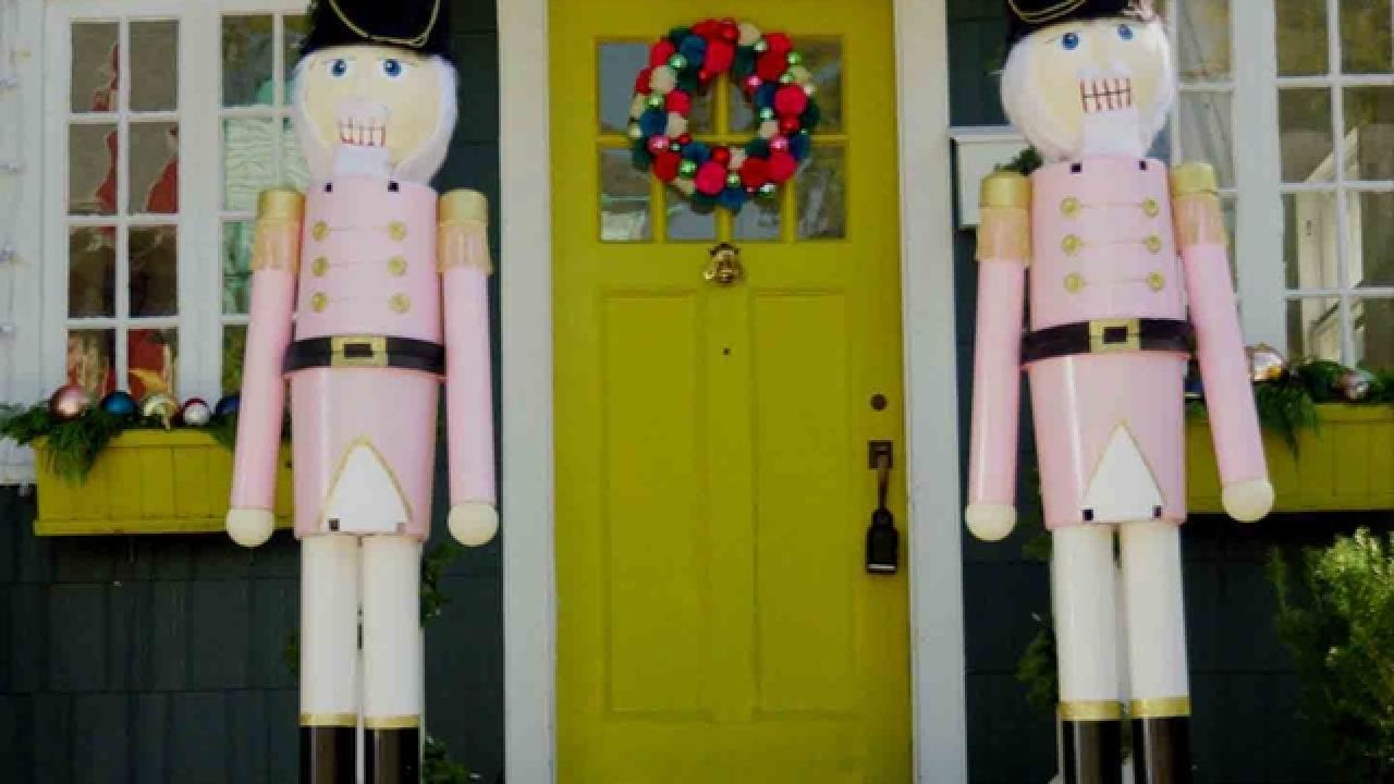 Giant Outdoor Nutcracker