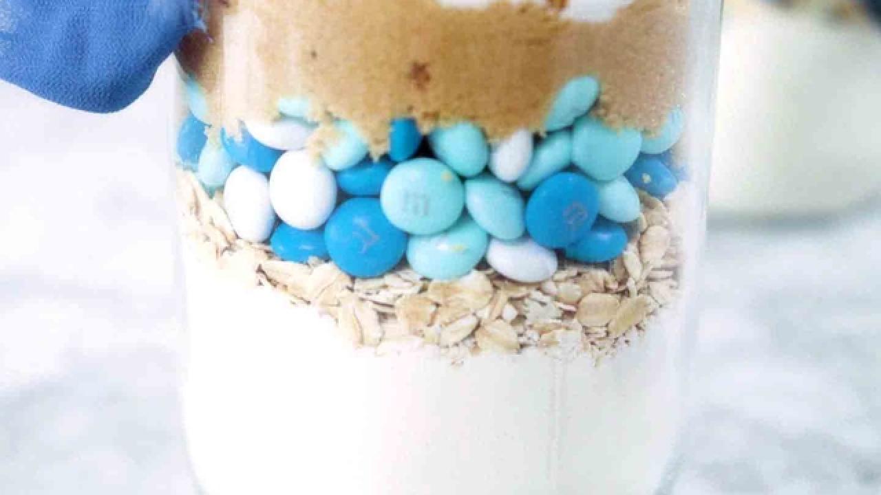 Hanukkah Cookie Mix Gift Jars
