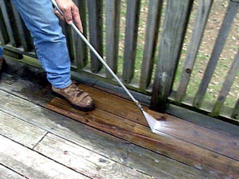 Cleaning Your Deck