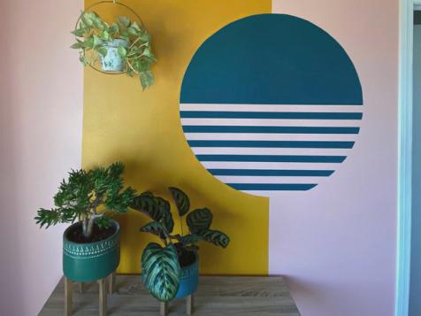 DIY Accent Wall Mural