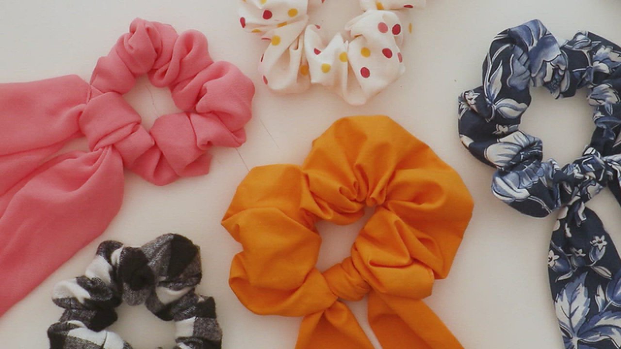 DIY Scrunchie Scarf