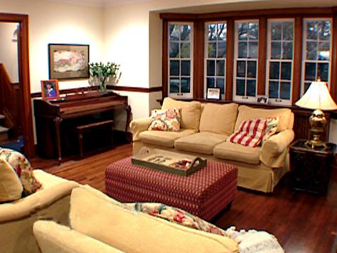 Living Room Color Makeover