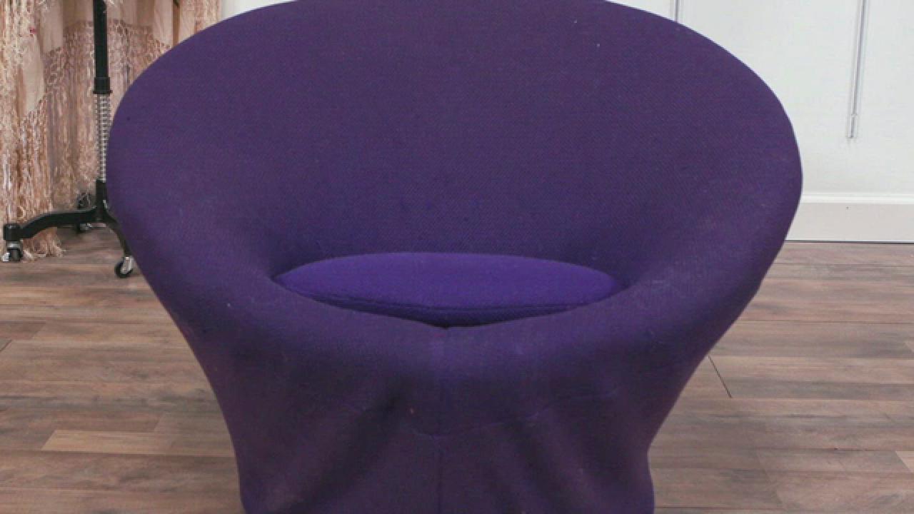 Purple Mushroom Chair