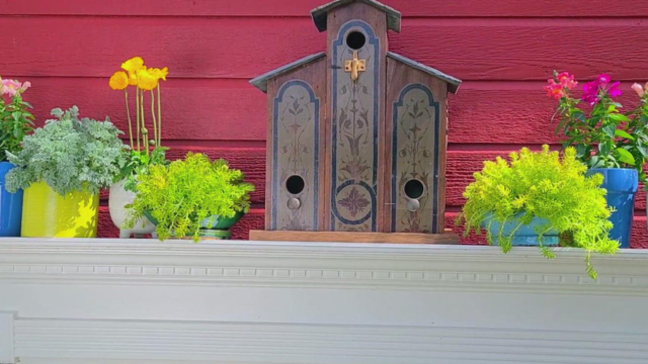 DIY Upcycled Birdhouse