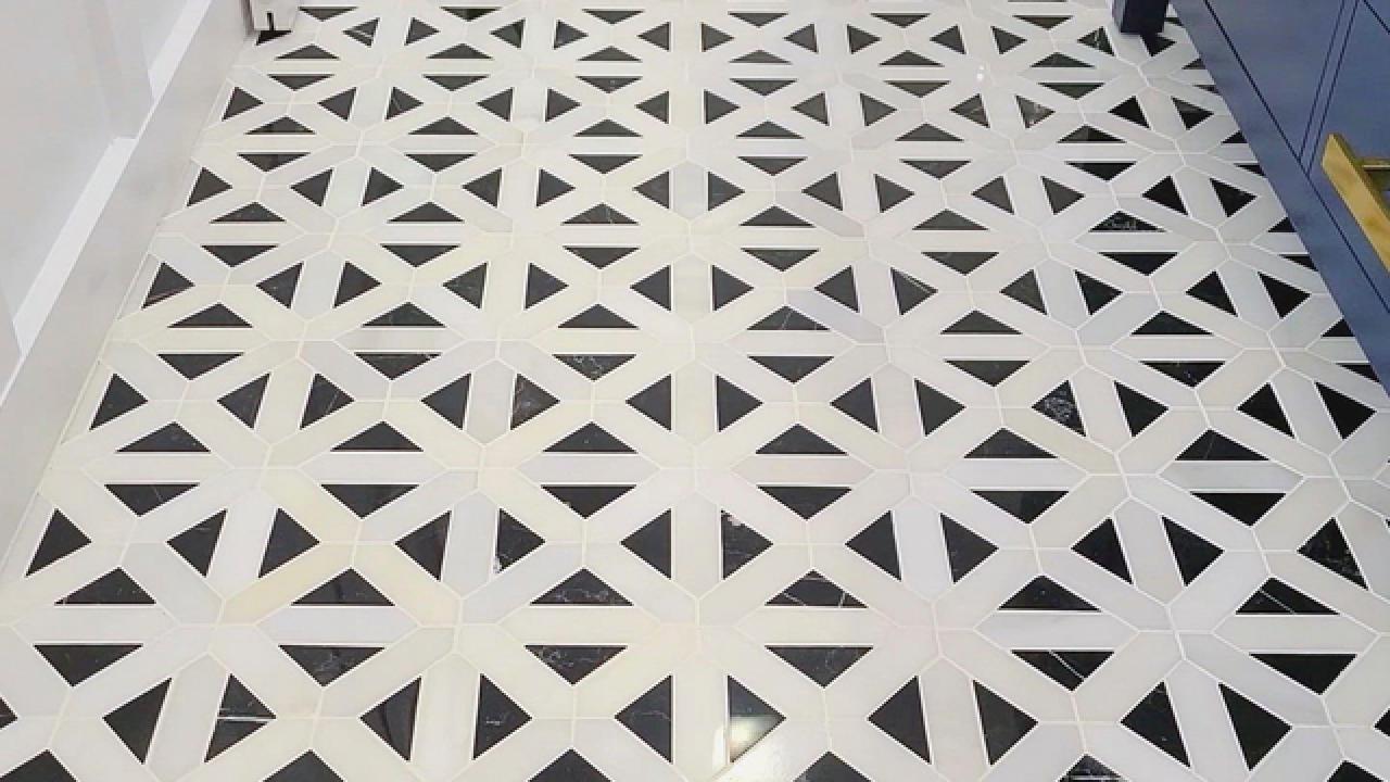 Install a Patterned Tile Floor